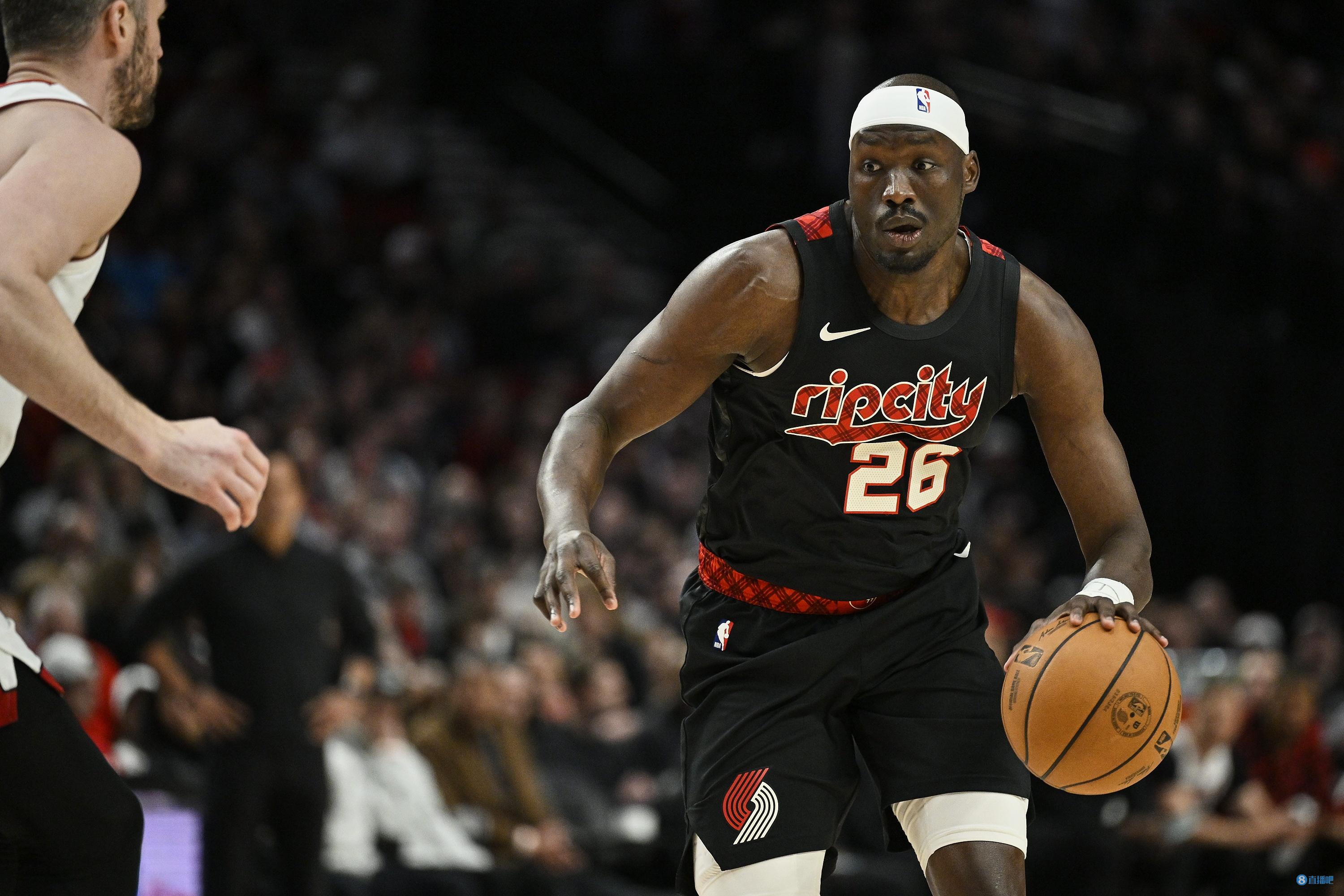 爱游戏tv-华金森砍下分，开拓者力克公牛