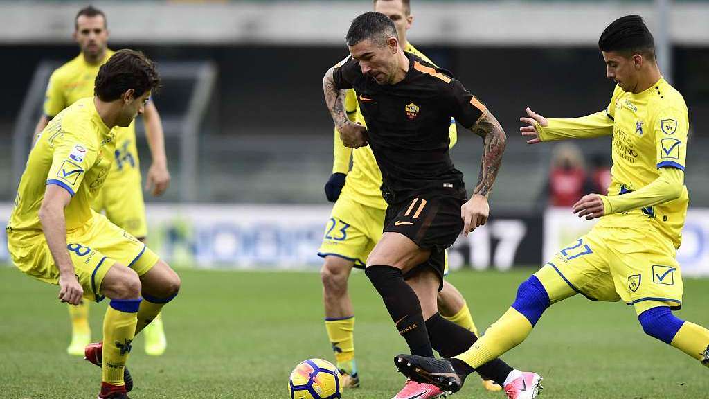 罗马战平切沃,双方战绩持平 罗马战平切沃,双方战绩持平